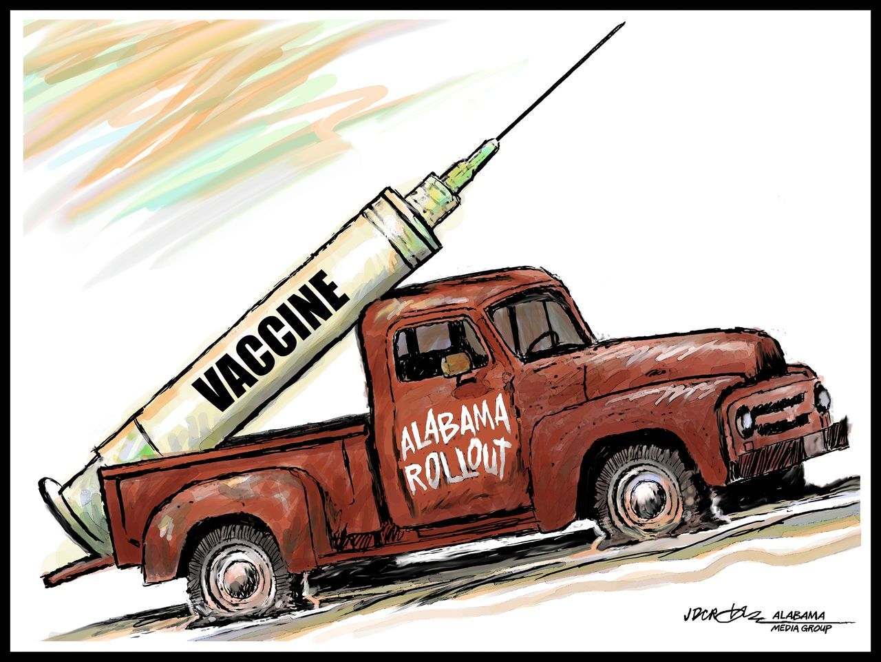 Alabama vaccine rollout: ‘Four flat tires on a muddy road’